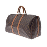 LOUIS VUITTON ルイヴィトン モノグラム キーポル バンドリエール55 ブラウン M41414 ユニセックス モノグラムキャンバス ボストンバッグ Bランク 中古 銀蔵