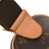 LOUIS VUITTON ルイヴィトン モノグラム ポシェットガンジュ ブラウン M51870 ユニセックス モノグラムキャンバス ボディバッグ ABランク 中古 銀蔵