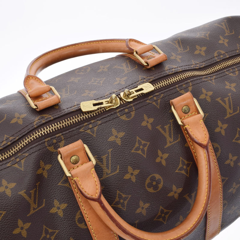 LOUIS VUITTON ルイヴィトン モノグラム キーポルバンドリエール50 ブラウン M41416  ユニセックス モノグラムキャンバス ボストンバッグ Bランク 中古 銀蔵