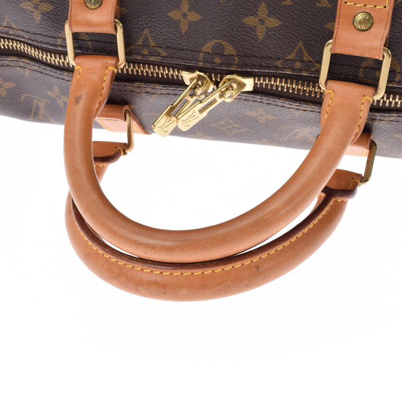 LOUIS VUITTON ルイヴィトン モノグラム キーポルバンドリエール50 ブラウン M41416  ユニセックス モノグラムキャンバス ボストンバッグ Bランク 中古 銀蔵