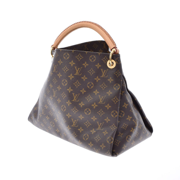 LOUIS VUITTON ルイヴィトン モノグラム アーツィMM ブラウン M40249 レディース モノグラムキャンバス ワンショルダーバッグ ABランク 中古 銀蔵