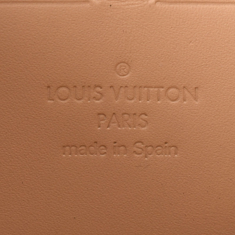 LOUIS VUITTON Louis Vuitton Verni Zippy Wallet Dunne M90201 Unisex Monogram Verni Long Wallet AB Rank Used Ginzo
