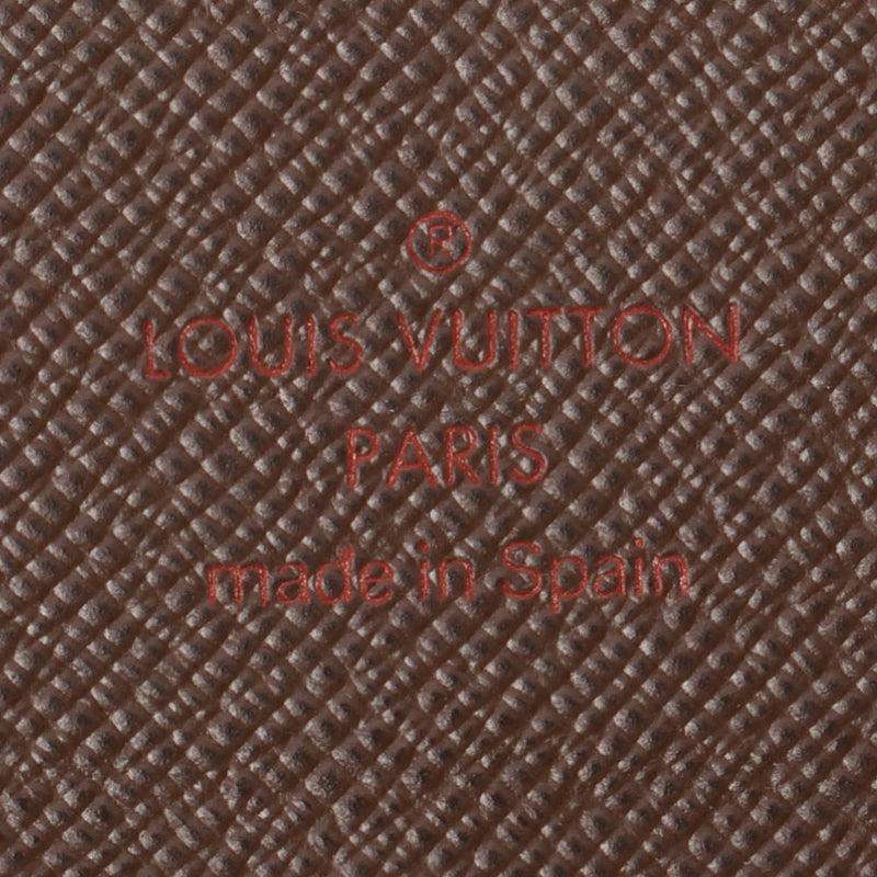 LOUIS VUITTON Louis Vuitton Damier Zippy Organizer Brown N60003 Unisex Damier Canbus Long Wallet A Rank Used Ginzo
