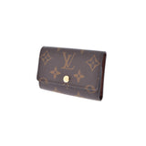路易威顿路易斯·维顿（Louis Vuitton）会标6-钥匙盒棕色M62630女士关键案例新二手Ginzo