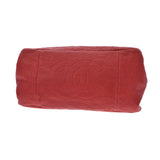 CHANEL シャネル マトラッセ チェーンハンドバッグ 赤 ヴィンテージ金具 レディース ソフトキャビアスキン ハンドバッグ ABランク 中古 銀蔵