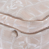 CHANEL シャネル ニュートラベルライン ハンドバッグ ベージュ レディース ナイロン レザー ハンドバッグ Bランク 中古 銀蔵