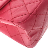 CHANEL Chanel 2.55 Chain Pink Vintage Tone Gold Gold Bracket Ladies Calf Shoulder Bag Unused Ginzo