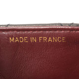 CHANEL Chanel Matrasse Minima Mrasse Chain Black Gold Bracket Ladies Ram Skin Shoulder Bag AB Rank Used Ginzo