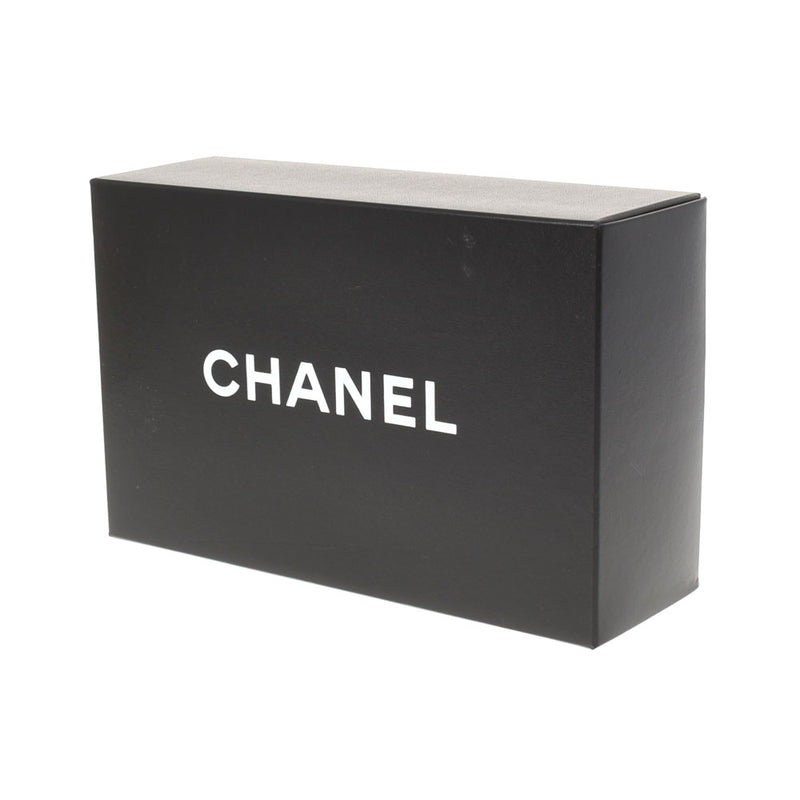 CHANEL Chanel Matrasse Minima Mrasse Chain Black Gold Bracket Ladies Ram Skin Shoulder Bag AB Rank Used Ginzo