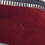 CHANEL シャネル チョコバー 黒 シルバー金具 レディース エナメル ハンドバッグ Aランク 中古 銀蔵