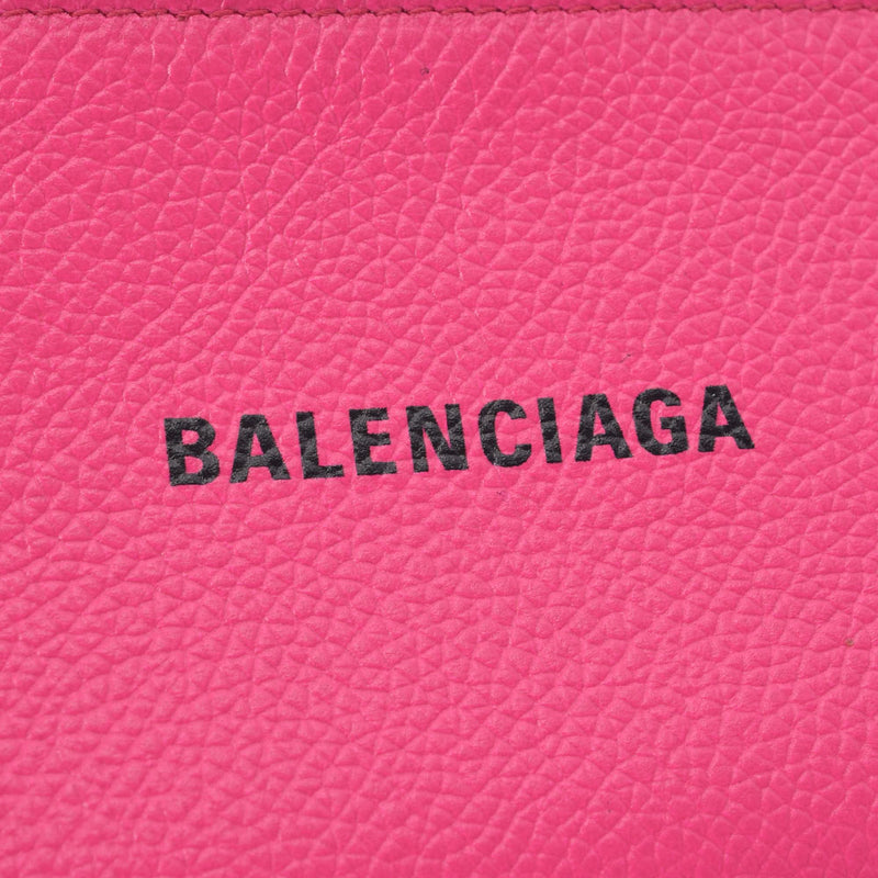 BALENCIAGA バレンシアガ キャッシュ ピンク 594214 ユニセックス カーフ コインケース 未使用 銀蔵