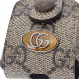 GUCCI グッチ AirPods ケース ベージュ 596720 レディース PVC ブランド小物 ABランク 中古 銀蔵