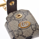 GUCCI グッチ AirPods ケース ベージュ 596720 レディース PVC ブランド小物 ABランク 中古 銀蔵