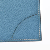 HERMES エルメス アジェンダ ブルージーン □F刻印(2002年頃) ユニセックス クシュベル 手帳カバー ABランク 中古 銀蔵