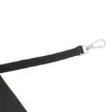 HERMES Hermes Valparaiso MM Black Unisex Towaru Shevron Handbag AB Rank used Ginzo