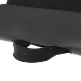 HERMES Hermes Valparaiso MM Black Unisex Towaru Shevron Handbag AB Rank used Ginzo