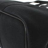 HERMES Hermes Valparaiso MM Black Unisex Towaru Shevron Handbag AB Rank used Ginzo