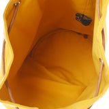HERMES Hermes Polon Mimil Yellow Unisex Canvas Shoulder Bag AB Rank Used Ginzo