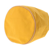 HERMES Hermes Polon Mimil Yellow Unisex Canvas Shoulder Bag AB Rank Used Ginzo