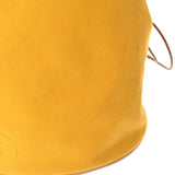 HERMES Hermes Polon Mimil Yellow Unisex Canvas Shoulder Bag AB Rank Used Ginzo