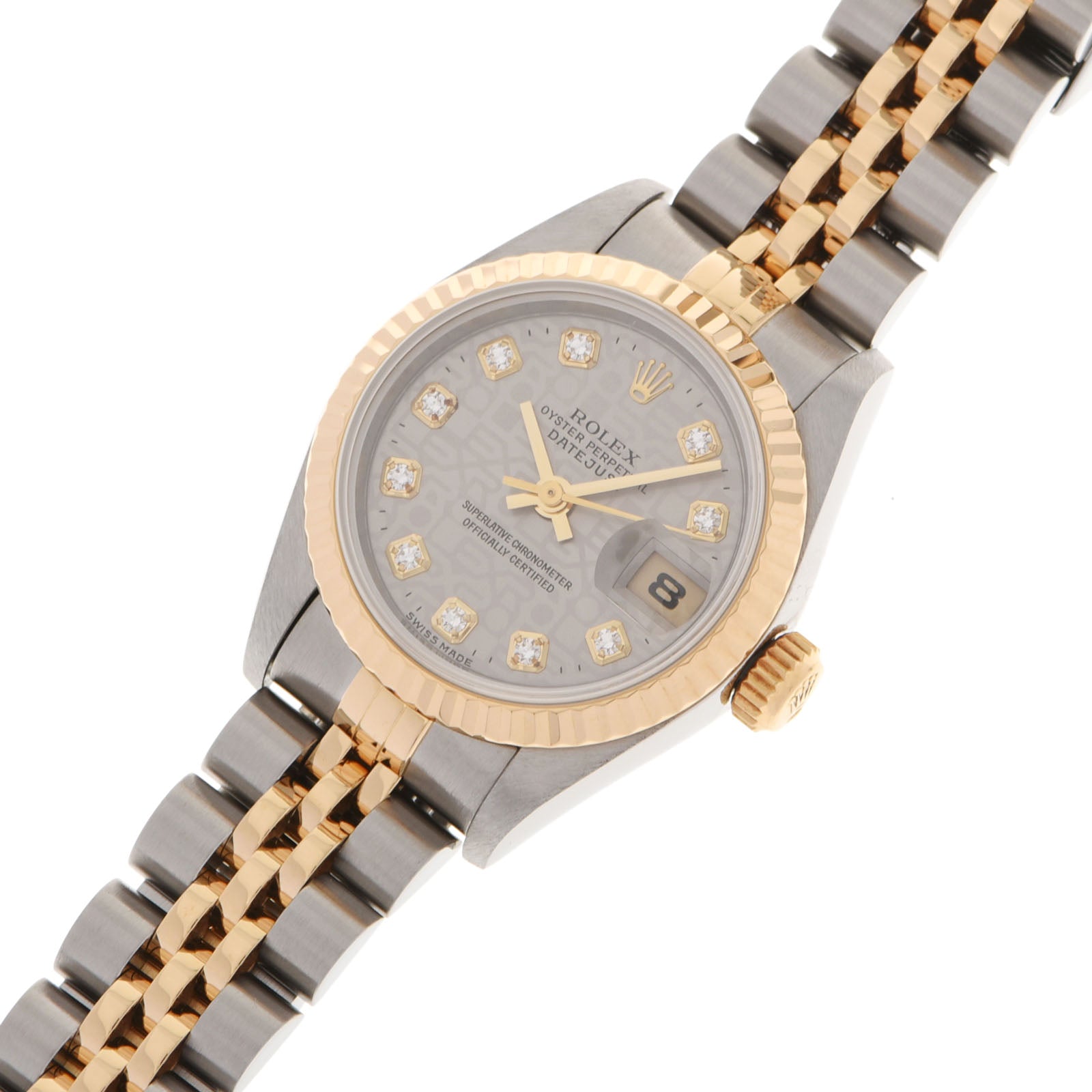 ROLEX ロレックス デイトジャスト 10Pダイヤ 69173G レディース YG/SS 腕時計 自動巻き シルバー/ホリコン文字盤 Aランク 中古 人気・おすすめ|省スペース設計・旅行向けにおすすめ 公式 プライバシー配送 日本発送・保証書付き商品 ROLEX ロレックス デイトジャスト 10Pダイヤ 69173G レディース YG/SS 腕時計 自動巻き シルバー/ホリコン文字盤 Aランク 中古 人気・おすすめ|省スペース設計・旅行向けにおすすめ 公式 プライバシー配送 日本発送・保証書付き商品