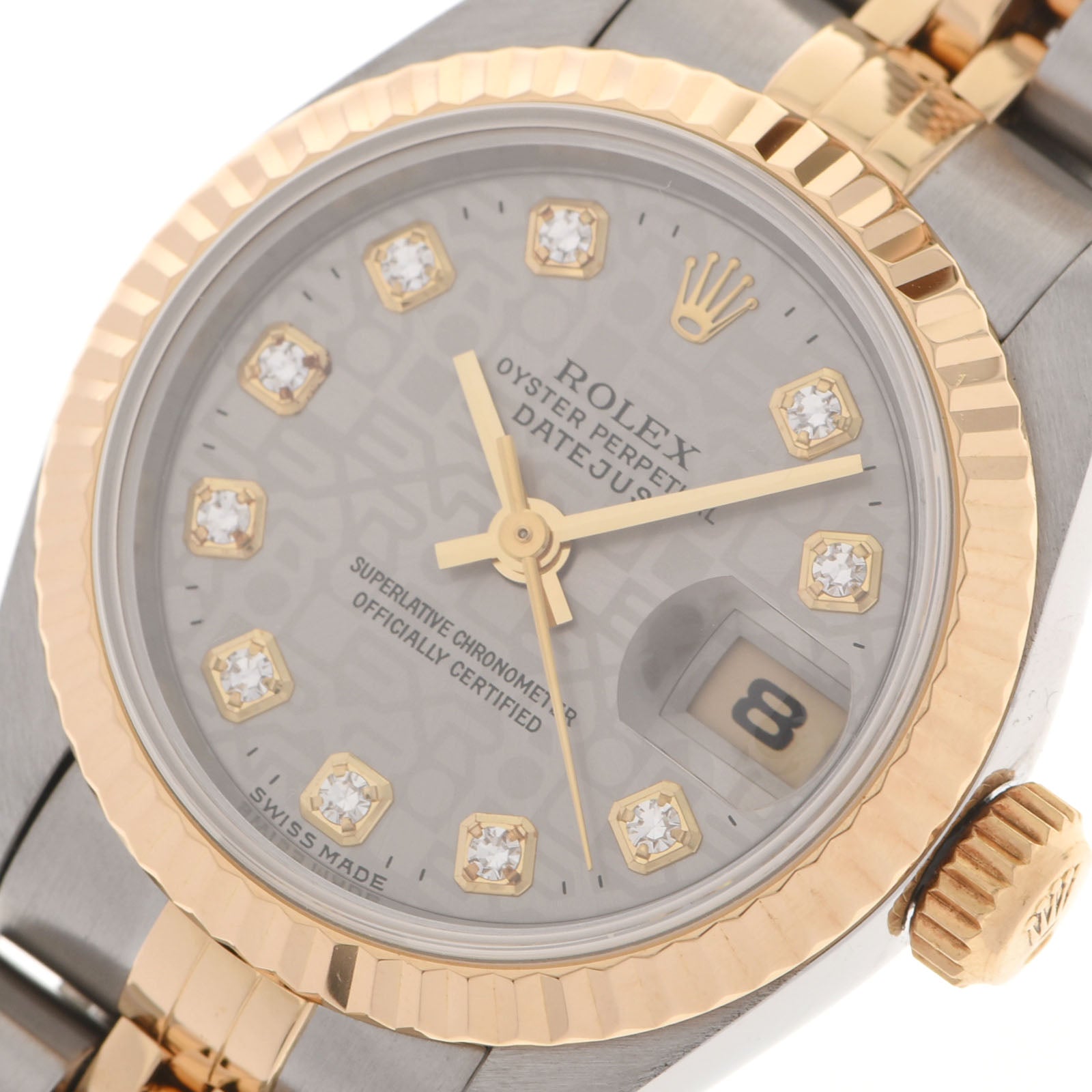 ROLEX ロレックス デイトジャスト 10Pダイヤ 69173G レディース YG/SS 腕時計 自動巻き シルバー/ホリコン文字盤 Aランク 中古 人気・おすすめ|省スペース設計・旅行向けにおすすめ 公式 プライバシー配送 日本発送・保証書付き商品 ROLEX ロレックス デイトジャスト 10Pダイヤ 69173G レディース YG/SS 腕時計 自動巻き シルバー/ホリコン文字盤 Aランク 中古 人気・おすすめ|省スペース設計・旅行向けにおすすめ 公式 プライバシー配送 日本発送・保証書付き商品