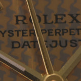 ROLEX ロレックス デイトジャスト 69173 レディース YG/SS 腕時計 自動巻き ハウンズトゥース文字盤 Aランク 中古 銀蔵