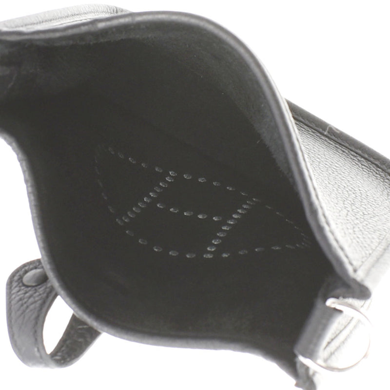 HERMES エルメス エヴリン TPM 黒 パラジウム金具 U刻印(2022年頃) レディース トリヨンクレマンス ショルダーバッグ 新品 銀蔵