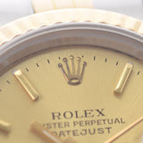 ROLEX ロレックス デイトジャスト 69173 レディース YG/SS 腕時計 自動巻き ゴールド文字盤 Aランク 中古 銀蔵