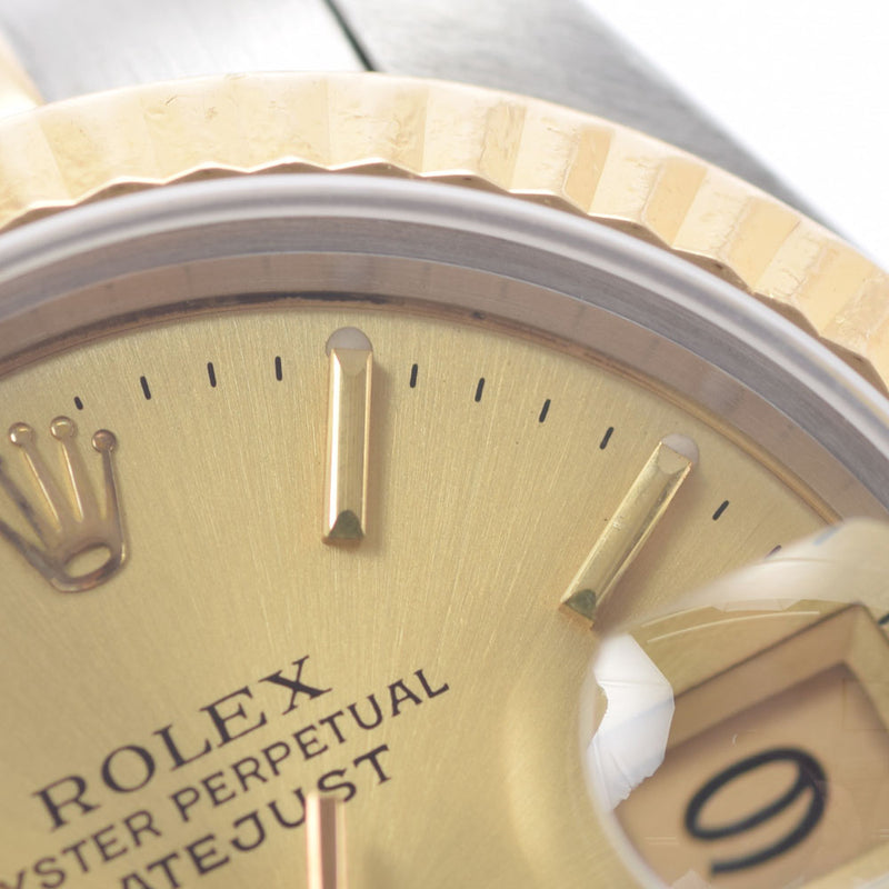 ROLEX ロレックス デイトジャスト 69173 レディース YG/SS 腕時計 自動巻き ゴールド文字盤 Aランク 中古 銀蔵