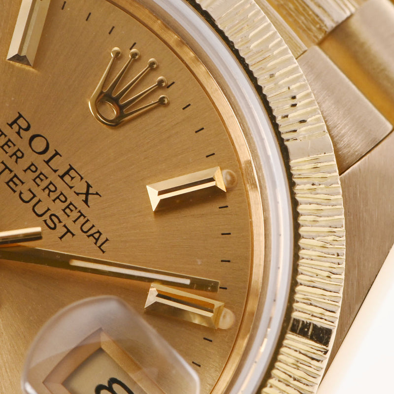 ROLEX ロレックス デイトジャスト 69278 レディース YG 腕時計 自動巻き シャンパン文字盤 Aランク 中古 銀蔵
