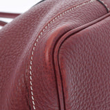 HERMES エルメス ガーデンパーティ TPM ルージュアッシュ □K刻印(2007年頃) レディース ネゴンダ ハンドバッグ Bランク 中古 銀蔵