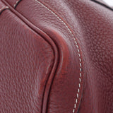 HERMES エルメス ガーデンパーティ TPM ルージュアッシュ □K刻印(2007年頃) レディース ネゴンダ ハンドバッグ Bランク 中古 銀蔵