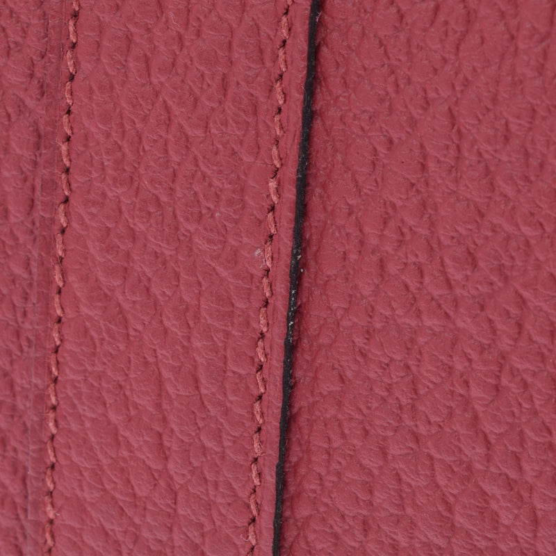 HERMES エルメス ガーデンパーティ TPM ルージュグレナ C刻印(2018年頃) レディース ヴァッシュカントリー ハンドバッグ Aランク 中古 銀蔵