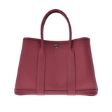 HERMES エルメス ガーデンパーティ TPM ルージュグレナ C刻印(2018年頃) レディース ヴァッシュカントリー ハンドバッグ Aランク 中古 銀蔵