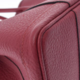 HERMES エルメス ガーデンパーティ TPM ルージュグレナ C刻印(2018年頃) レディース ヴァッシュカントリー ハンドバッグ Aランク 中古 銀蔵