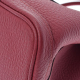 HERMES エルメス ガーデンパーティ TPM ルージュグレナ C刻印(2018年頃) レディース ヴァッシュカントリー ハンドバッグ Aランク 中古 銀蔵