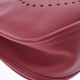 HERMES エルメス エヴリン3 PM  ルージュグレナ シルバー金具 X刻印(2016年頃) ユニセックス ヴォーエプソン  ショルダーバッグ Aランク 中古 銀蔵