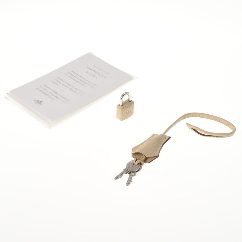 HERMES エルメス バーキン30 パーシュマン シルバー金具 □M刻印(2009年頃) レディース ヴォーエプソン ハンドバッグ Aランク 中古 銀蔵