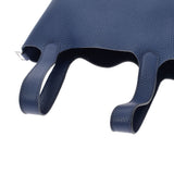 HERMES エルメス ピコタンロック PM ブルーサフィール シルバー金具 □Q刻印(2013年頃) レディース トリヨンクレマンス  ハンドバッグ Aランク 中古 銀蔵