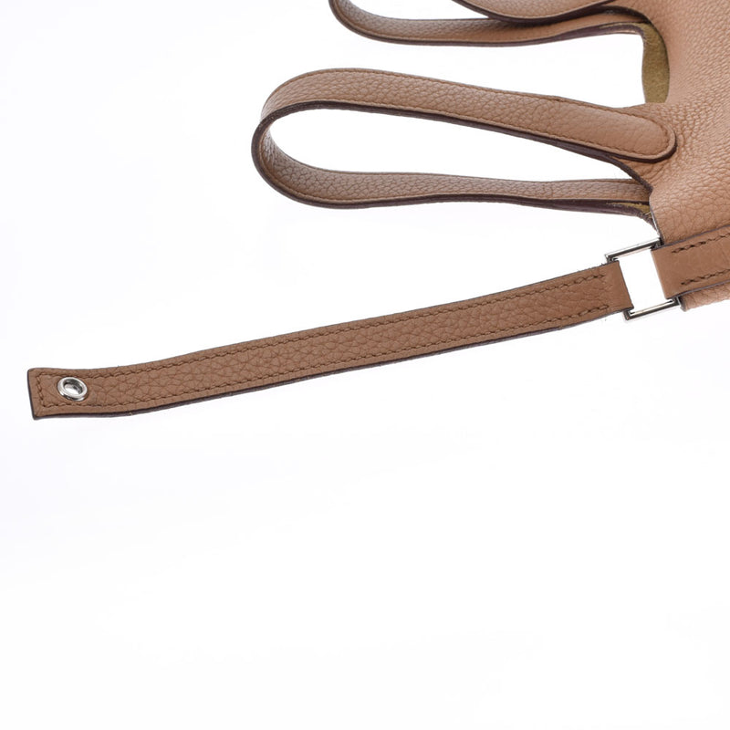 HERMES エルメス ピコタンロック PM タバックキャメル シルバー金具 □N刻印(2010年頃) レディース トリヨンクレマンス  ハンドバッグ Bランク 中古 銀蔵