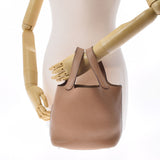 HERMES エルメス ピコタンロック PM タバックキャメル シルバー金具 □N刻印(2010年頃) レディース トリヨンクレマンス  ハンドバッグ Bランク 中古 銀蔵