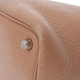 HERMES エルメス ピコタンロック PM タバックキャメル シルバー金具 □N刻印(2010年頃) レディース トリヨンクレマンス  ハンドバッグ Bランク 中古 銀蔵