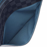 LOUIS VUITTON ルイヴィトン ダミエ アルファ メッセンジャー 黒/グレー N40188 ユニセックス ダミエグラフィット キャンバス ショルダーバッグ 新同 中古 銀蔵