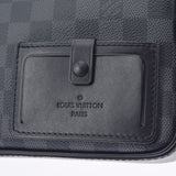 LOUIS VUITTON ルイヴィトン ダミエ アルファ メッセンジャー 黒/グレー N40188 ユニセックス ダミエグラフィット キャンバス ショルダーバッグ 新同 中古 銀蔵