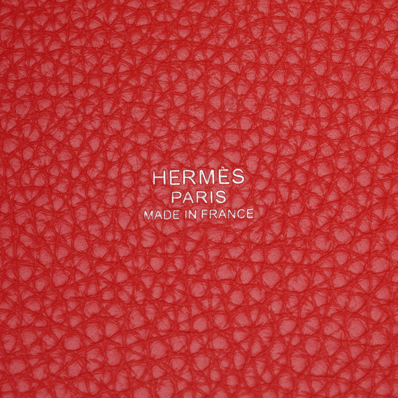 HERMES エルメス ピコタンロック PM カザック　 ローズエクストリーム シルバー金具 Y刻印(2020年頃) レディース トリヨンクレマンス ハンドバッグ 未使用 銀蔵