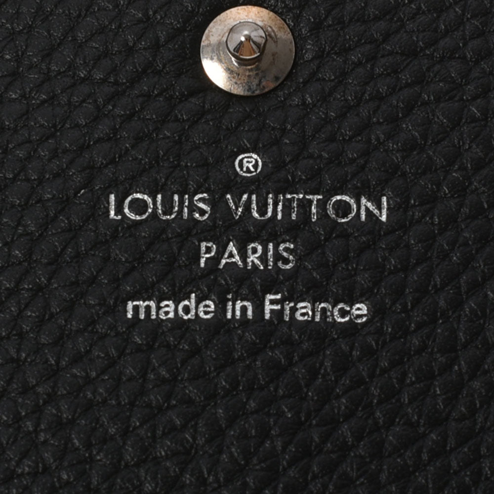 ルイヴィトンマヒナ ポルトフォイユイリス 14145 黒 レディース レザー 長財布 M60143 LOUIS VUITTON 中古 – 銀蔵オンライン