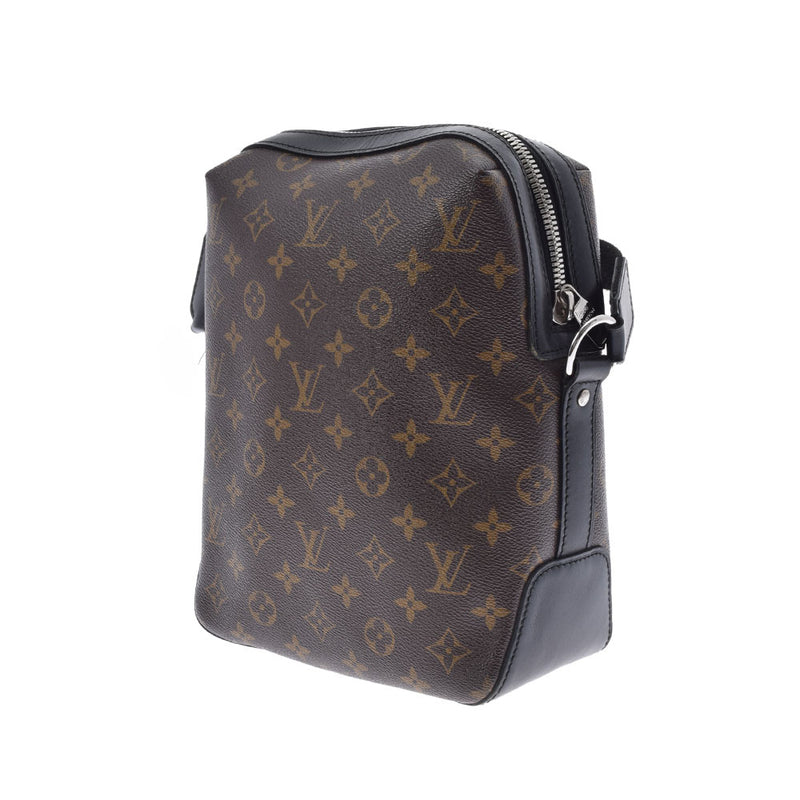 LOUIS VUITTON ルイヴィトン モノグラム マカサー トーレス PM ブラウン/黒 M40635 メンズ モノグラムマカサー ショルダーバッグ ABランク 中古 銀蔵