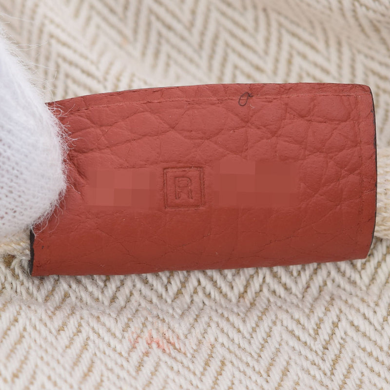 HERMES エルメス ヴィクトリア 35 ルージュアッシュ/ブリック シルバー金具 □R刻印(2014年頃) レディース トリヨンクレマンス ハンドバッグ Aランク 中古 銀蔵