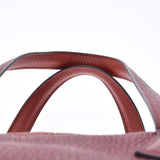 HERMES エルメス ヴィクトリア 35 ルージュアッシュ/ブリック シルバー金具 □R刻印(2014年頃) レディース トリヨンクレマンス ハンドバッグ Aランク 中古 銀蔵